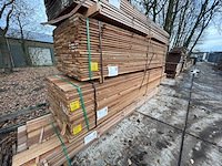 Guyana teak beschoeiingsplanken 3500x100x20mm (207x) - afbeelding 4 van  4