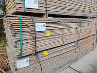 Guyana teak beschoeiingsplanken 3500x100x20mm (207x) - afbeelding 4 van  4