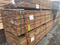 Guyana teak beschoeiingsplanken 3500x150x20mm (81x) - afbeelding 4 van  4