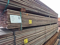 Guyana teak beschoeiingsplanken 4000x100x20mm (99x) - afbeelding 4 van  4