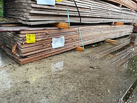 Guyana teak beschoeiingsplanken 4500x100x20mm (104x) - afbeelding 4 van  4