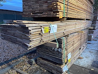 Guyana teak beschoeiingsplanken 4500x150x20mm (69x) - afbeelding 4 van  4