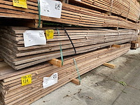 Guyana teak beschoeiingsplanken 5000x100x20mm (110x) - afbeelding 4 van  4