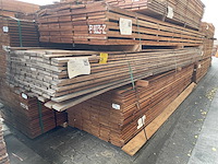 Guyana teak beschoeiingsplanken 5000x100x20mm (110x) - afbeelding 3 van  3