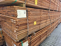 Guyana teak beschoeiingsplanken 5000x150x20mm (138x) - afbeelding 4 van  4