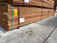 Guyana teak beschoeiingsplanken 5500x150x20mm (107x) - afbeelding 4 van  4