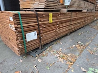 Guyana teak beschoeiingsplanken 5500x150x20mm (66x) - afbeelding 4 van  4