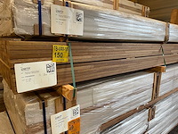 Guyana teak dekdelen geschaafd gevingerlast 3000x90x21mm (132x) - afbeelding 4 van  4