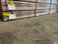 Guyana teak dekdelen geschaafd gevingerlast 4000x120x21mm (48x) - afbeelding 4 van  4