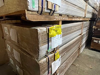 Guyana teak dekdelen geschaafd gevingerlast 4000x120x21mm (48x) - afbeelding 4 van  4