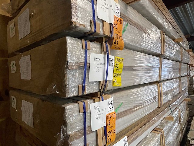 Guyana teak dekdelen geschaafd gevingerlast 4000x70x21mm (84x) - afbeelding 4 van  4