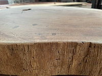 Guyana teak houten schijf 1000mm - afbeelding 3 van  3