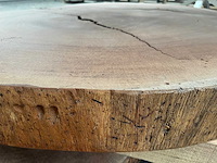 Guyana teak houten schijf 1100mm - afbeelding 3 van  3