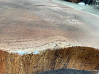 Guyana teak houten schijf 1200mm - afbeelding 3 van  3