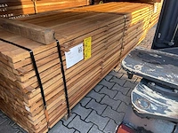 Guyana teak latten fijnbezaagd 3050x50x31mm (144x) - afbeelding 2 van  3