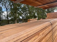 Guyana teak latten fijnbezaagd 3050x80x31mm (108x)