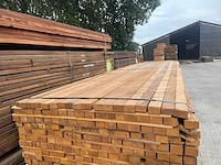 Guyana teak latten fijnbezaagd 3350x50x31mm (162x)
