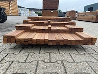 Guyana teak latten geschaafd 2450-3350x40x27mm (196x) - afbeelding 3 van  3