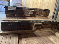 Guyana teak latten geschaafd 4250x40x27mm (138x) - afbeelding 3 van  3