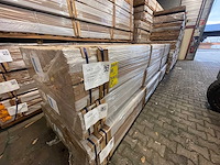 Guyana teak latten geschaafd gevingerlast 4000x45x27mm (132x) - afbeelding 4 van  4