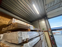 Guyana teak latten geschaafd gevingerlast 4000x90x27mm (38x) - afbeelding 4 van  4