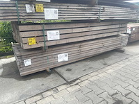 Guyana teak palen fijnbezaagd 2750x68x68mm (56x) - afbeelding 4 van  4