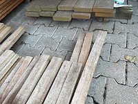 Guyana teak planken fijnbezaagd 2750x158x33mm (10x) - afbeelding 3 van  3