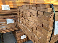 Guyana teak planken fijnbezaagd 3650x80x31mm (204x) - afbeelding 3 van  3