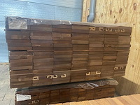 Guyana teak planken geschaafd 1550x145x25mm (126x) - afbeelding 3 van  3