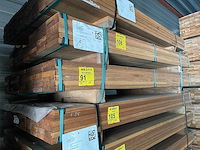 Guyana teak planken geschaafd 1850x140x25mm (42x) - afbeelding 4 van  4