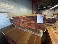 Guyana teak planken geschaafd 1850x90x21mm (141x) - afbeelding 3 van  3