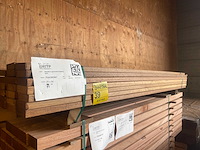 Guyana teak planken geschaafd 1850x90x25mm (67x) - afbeelding 4 van  4