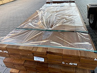 Guyana teak planken geschaafd 2150x140x25mm (42x)
