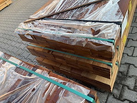 Guyana teak planken geschaafd 2450x140x25mm (42x) - afbeelding 3 van  3