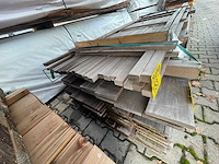 Guyana teak planken geschaafd 3050x40x27mm (26x) - afbeelding 3 van  3