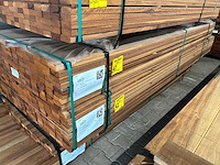 Guyana teak planken geschaafd 3050x70x27mm (124x) - afbeelding 3 van  3