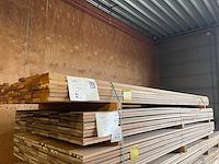 Guyana teak planken geschaafd 3050x90x21mm (74x) - afbeelding 4 van  4