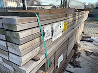 Guyana teak planken geschaafd 3050x90x25mm (83x) - afbeelding 2 van  3