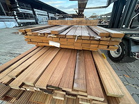 Guyana teak planken geschaafd 3650x70x27mm (55x) - afbeelding 3 van  3