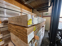 Guyana teak planken geschaafd gevingerlast 3000x90x27mm (74x) - afbeelding 2 van  3