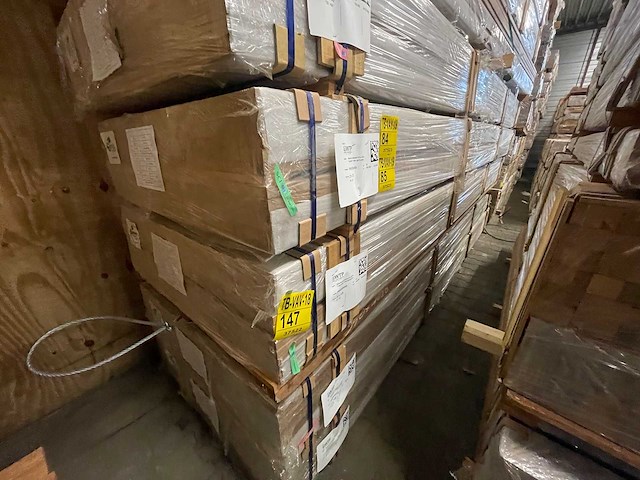 Guyana teak planken geschaafd gevingerlast 4000x120x21mm (48x) - afbeelding 4 van  4