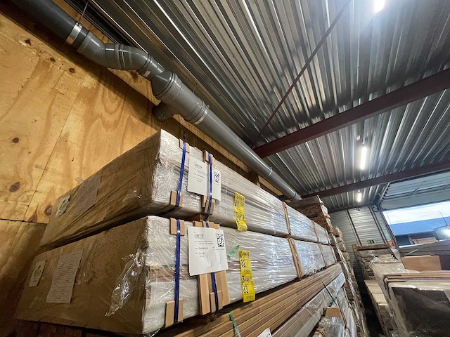 Guyana teak planken geschaafd gevingerlast 4000x70x21mm (84x) - afbeelding 4 van  4