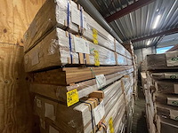 Guyana teak planken geschaafd gevingerlast 4000x90x21mm (66x) - afbeelding 4 van  4