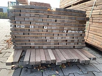 Guyana teak regels fijnbezaagd 2750-3050x50x32mm (232x) - afbeelding 3 van  3
