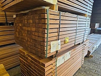 Guyana teak regels geschaafd 1550x68x45mm (151x) - afbeelding 4 van  4