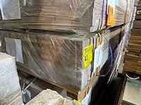 Guyana teak regels geschaafd gevingerlast 4000x90x21mm (132x) - afbeelding 4 van  4