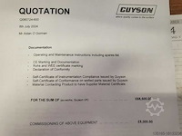 Guyson - 2019 - orbit 600 - natstraalmachine - afbeelding 1 van  7