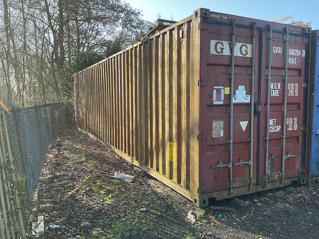 Gvc - 2000 - gvdu500204 - zeecontainer 40ft - afbeelding 1 van  10