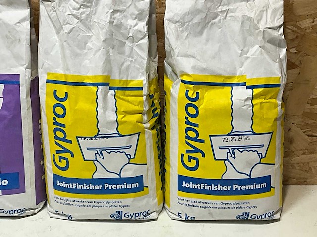 Gyproc gatenvuller en finish gips 5 kg (4x) - afbeelding 4 van  5
