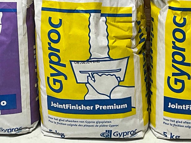 Gyproc gatenvuller en finish gips 5 kg (4x) - afbeelding 5 van  5